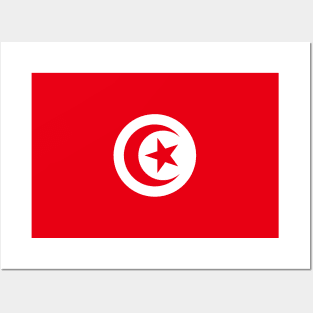 Flag of Tunisia Posters and Art